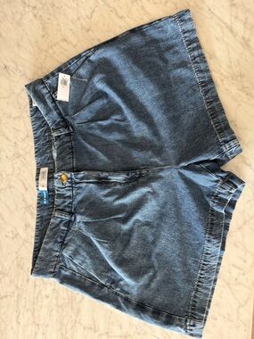 NWT Old Navy Blue Denim Jean Shorts High Raise